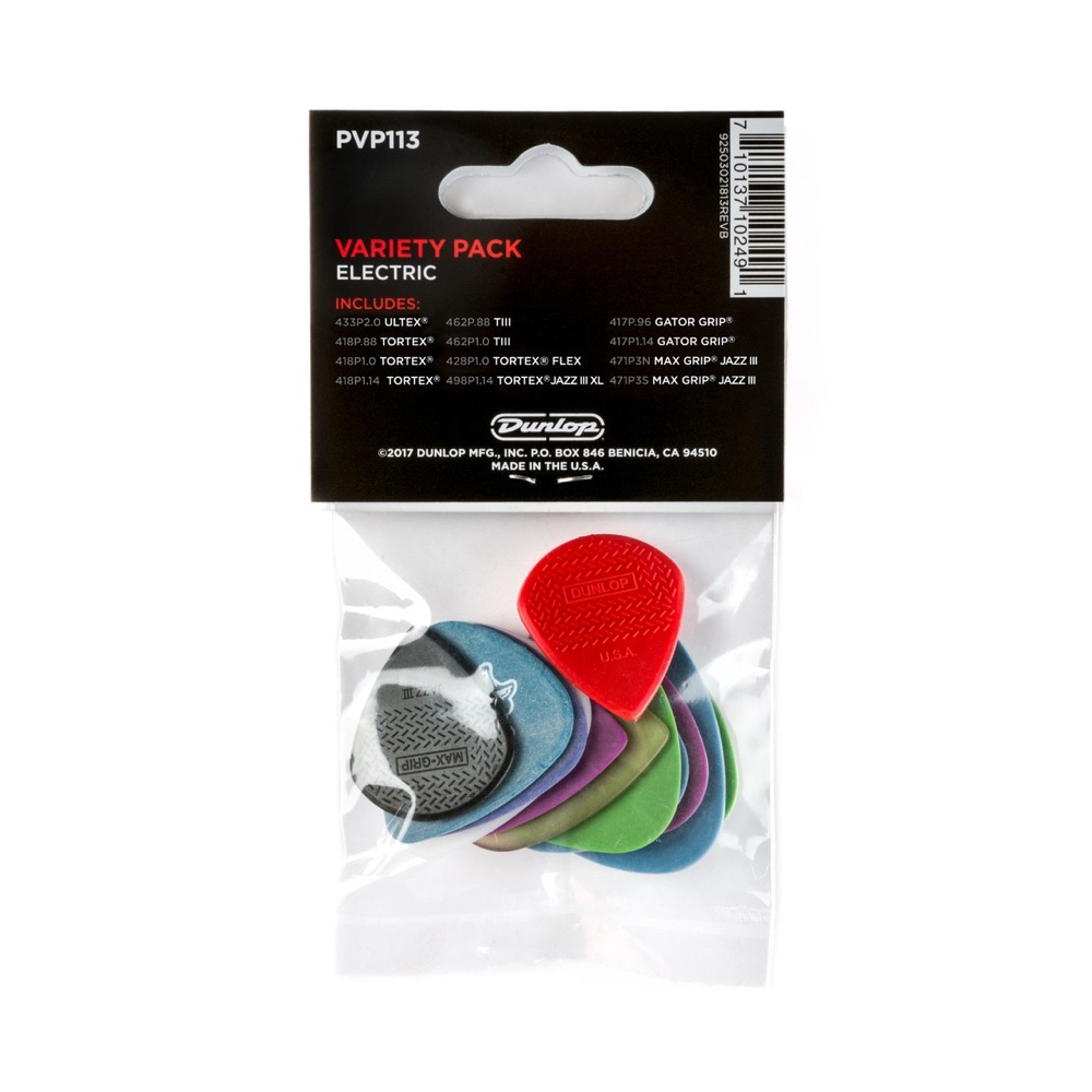 Dunlop Dunlop Picks Electric Guitar Variety 12 Pack - Guitars