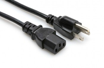 Hosa PWC-148 8' IEC Standard Power Cord -