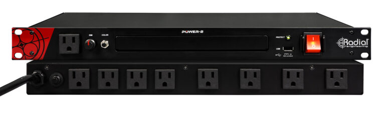 Radial Radial Power-2 Rack Mount Power Conditioner With Light - Recording
