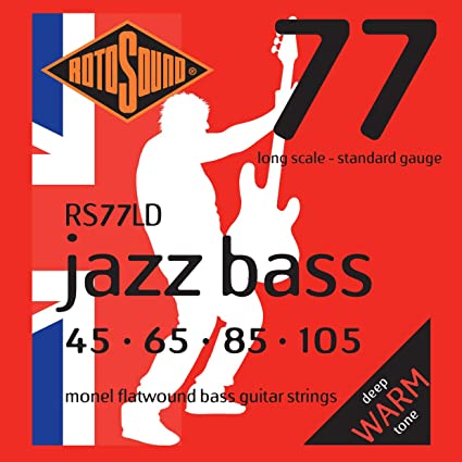 Rotosound RS77LD Jazz Bass Monel Flatwound  &hellip;