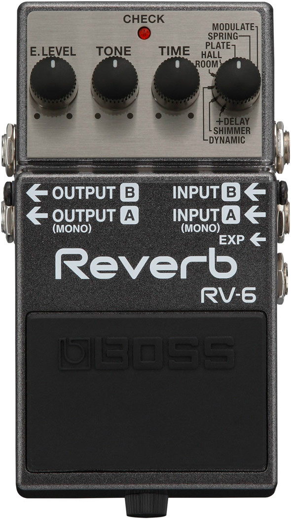 BOSS BOSS RV-6 Digital Reverb Pedal - Effects