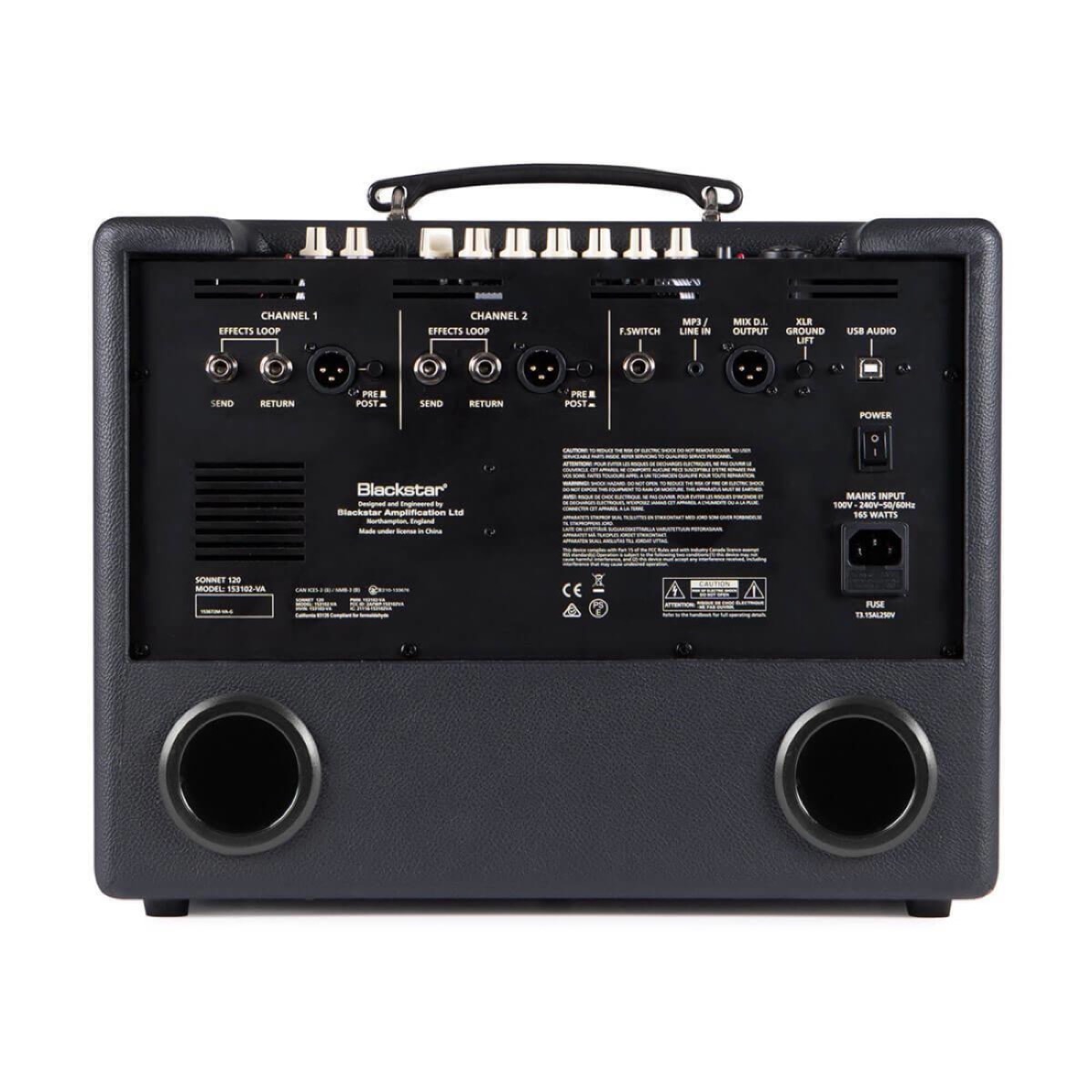 Blackstar Blackstar Sonnet 120 Acoustic Guitar Amp With Bluetooth - Guitars