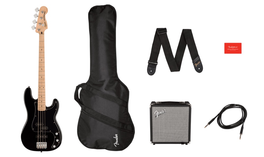 Squier Affinity PJ Bass Pack With Rumble 15  &hellip;