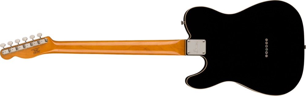 Squier Squier Classic Vibe Baritone Custom Telecaster In Black - Guitars