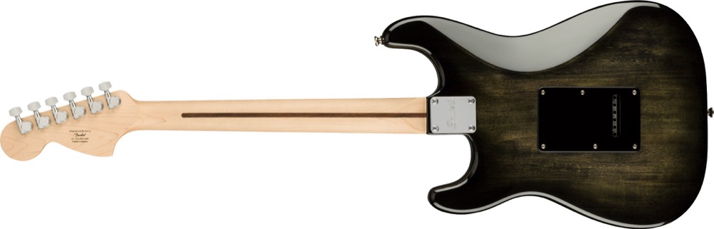 Squier Squier Affinity Strat HSS Flame Maple Top Black Burst - Guitars