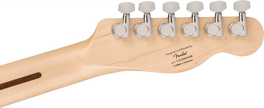 Squier Squier Affinity Tele Left Hand In Butterscotch Blonde - Guitars