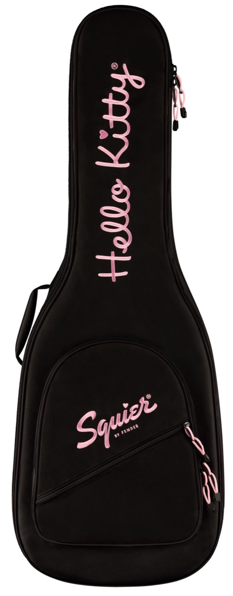 Squier Fender Hello Kitty White Stratocaster - Guitars