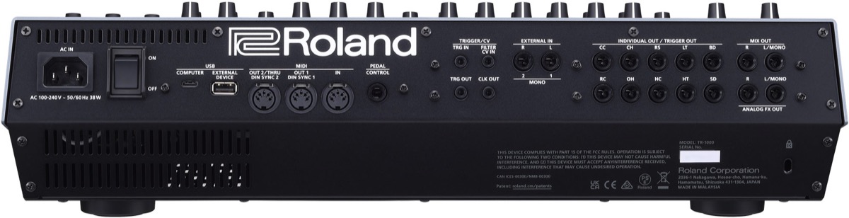 Roland Roland TR-1000 Rhythm Creator Pro Drum Machine, Analog, Sampler - Keyboards