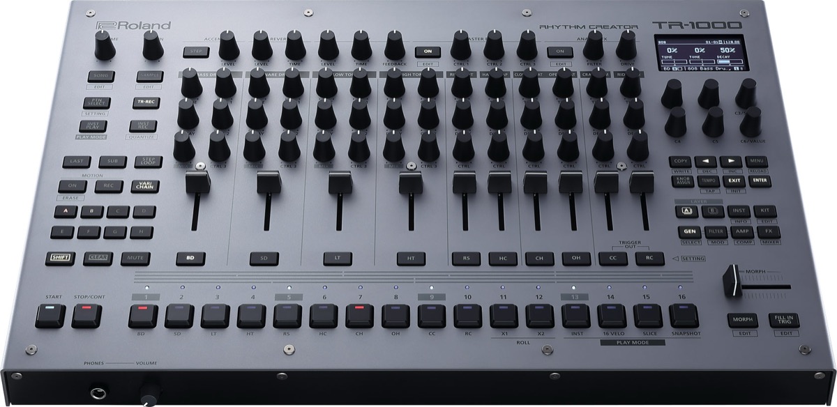 Roland Roland TR-1000 Rhythm Creator Pro Drum Machine, Analog, Sampler - Keyboards
