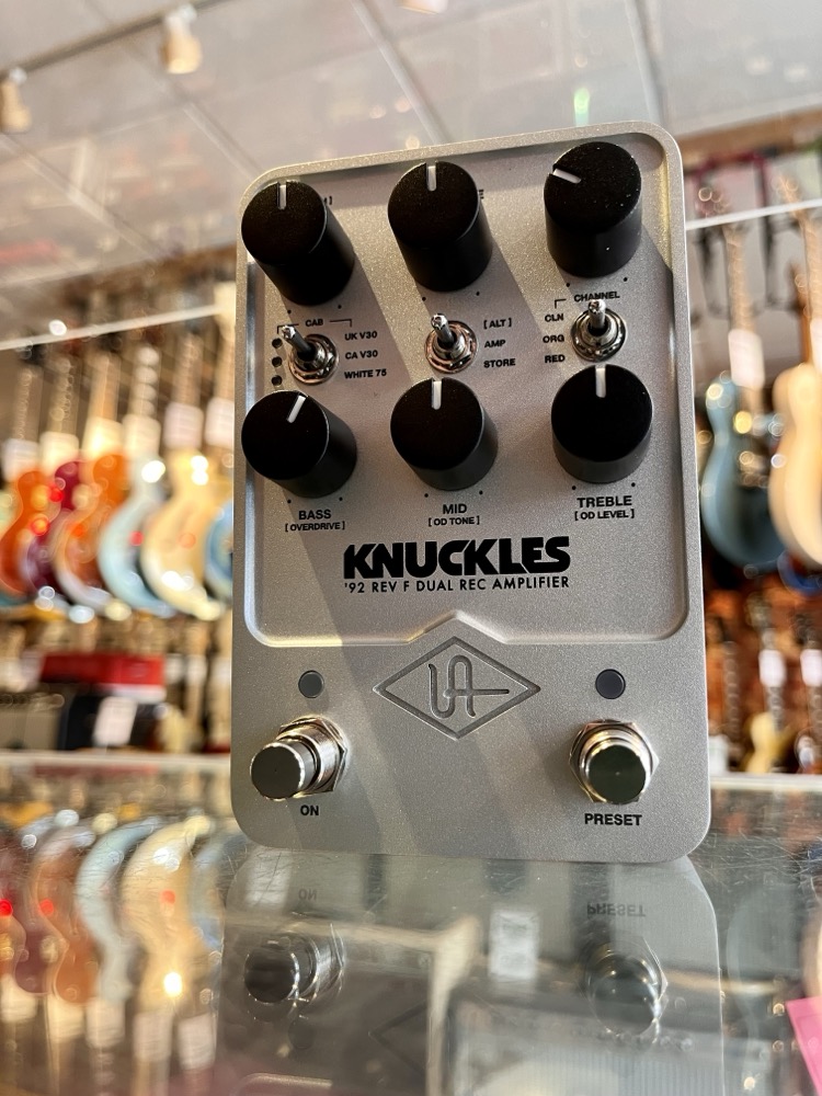 Universal Audio Universal Audio Knuckles '92 Dual Rectifier Amp Pedal Rev F - Effects