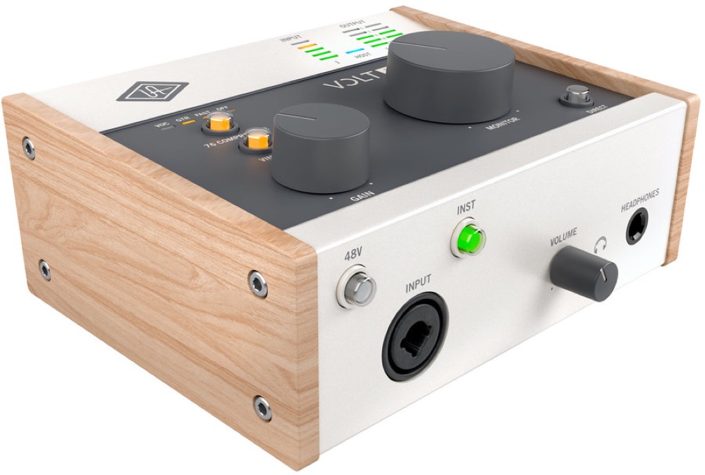 Universal Audio Universal Audio Volt 176 USB-C Audio MIDI Interface w/Preamp Compressor - Recording
