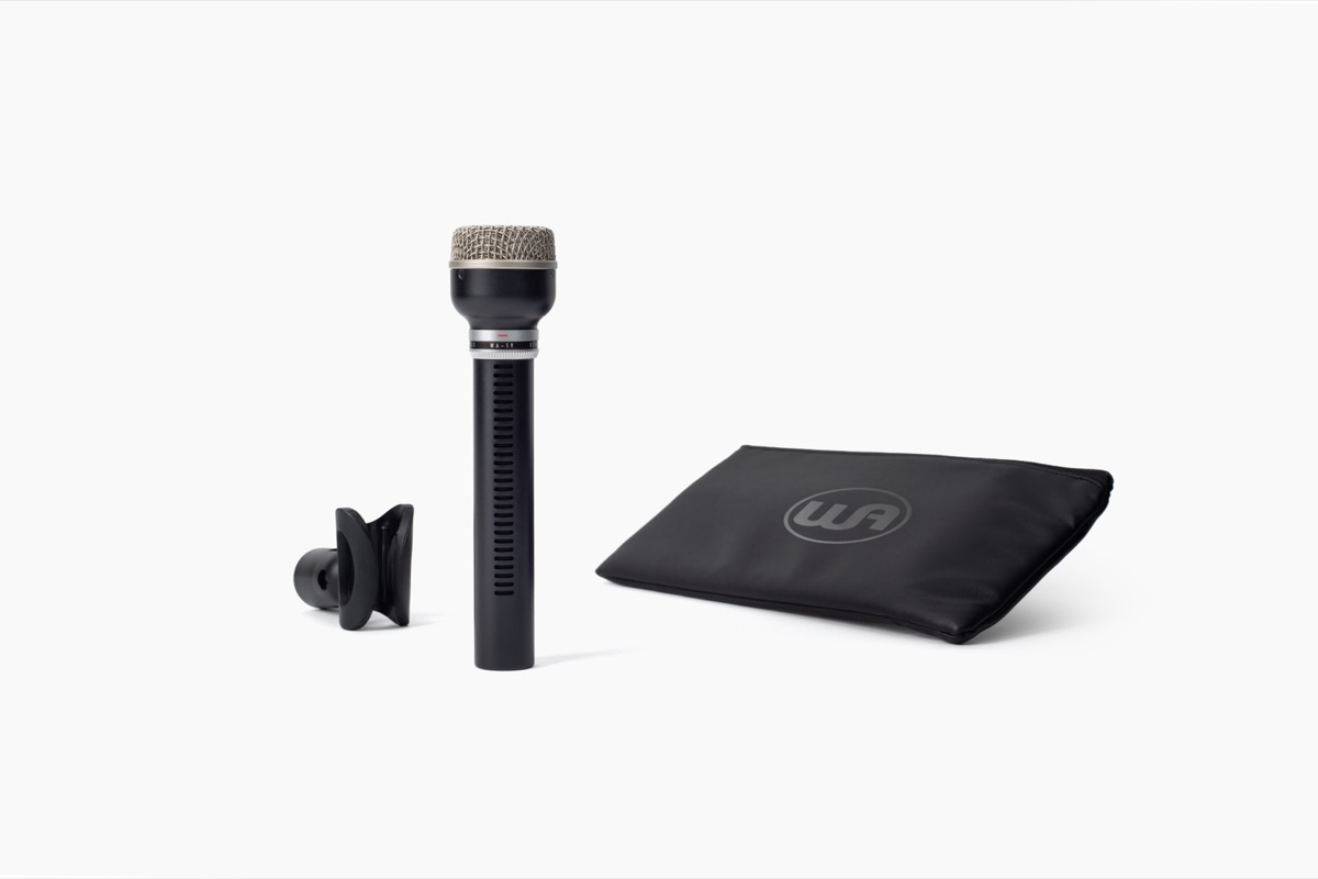 Warm Audio Warm Audio WA-19 Dynamic Studio Microphone In Black - Recording