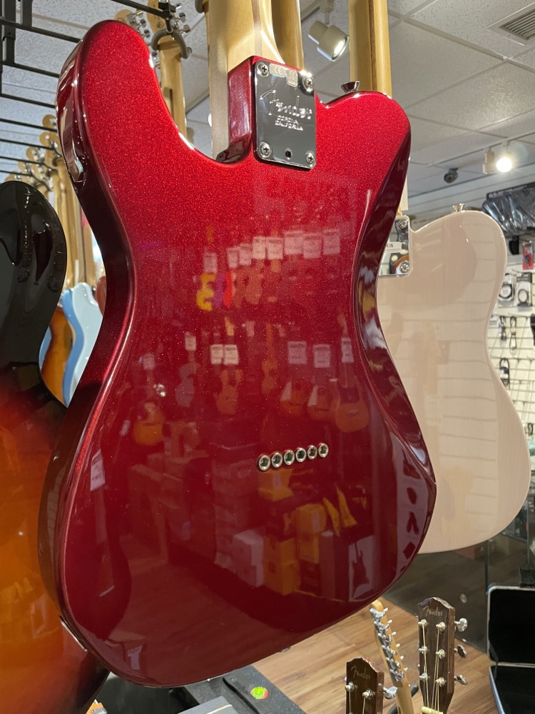 Fender USED 2012 Fender American Standard Telecaster, Maple Neck In Mystic Red w/OHSC - Guitars