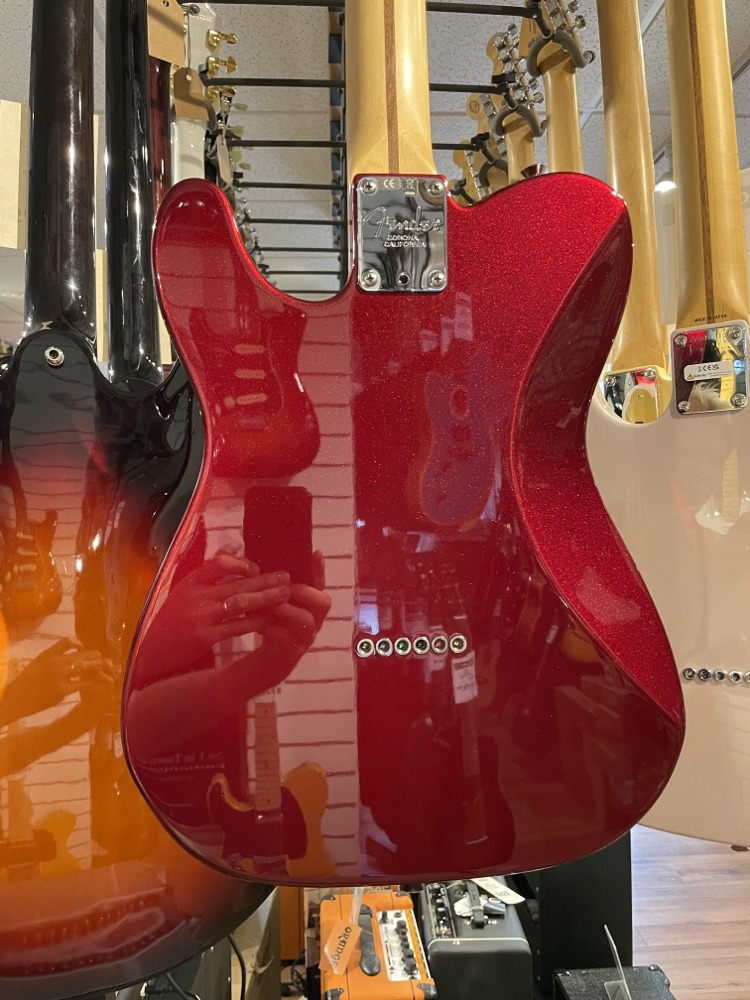 Fender USED 2012 Fender American Standard Telecaster, Maple Neck In Mystic Red w/OHSC - Guitars