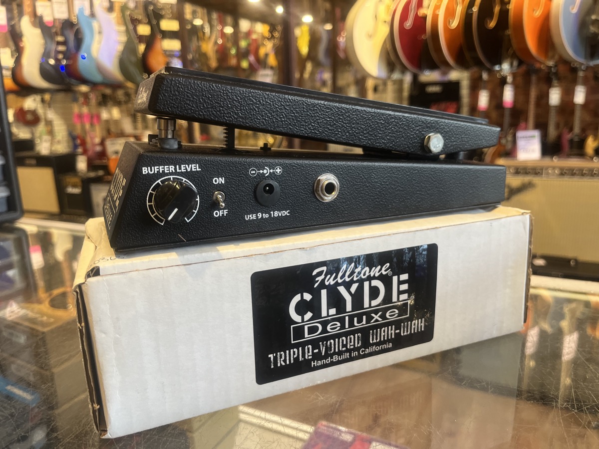 Misc USED Fulltone Clyde Deluxe Triple Wah Pedal w/Box - CONSIGNMENT - Used