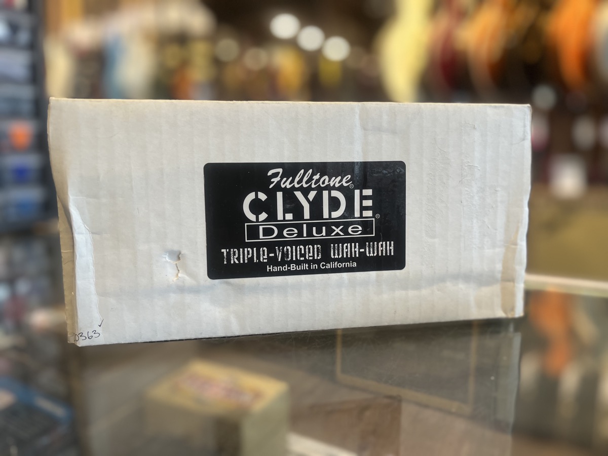 Misc USED Fulltone Clyde Deluxe Triple Wah Pedal w/Box - CONSIGNMENT - Used