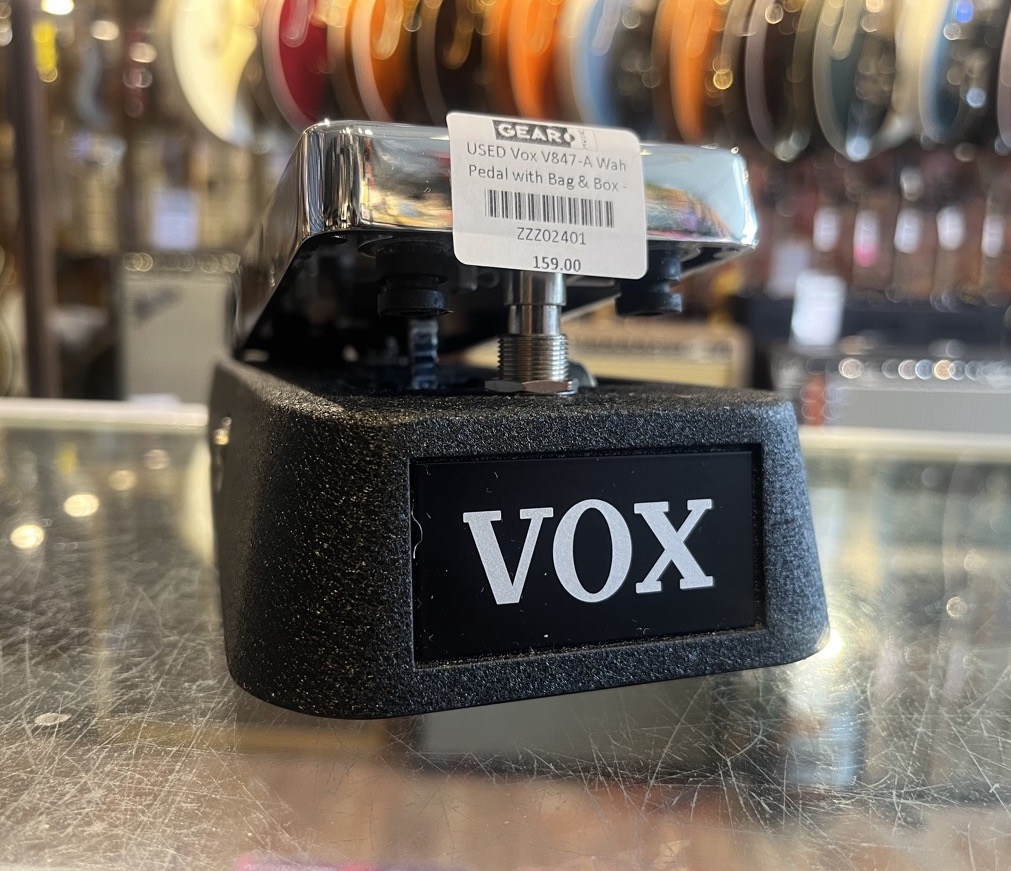 USED Vox V847-A Wah Pedal with Bag & Box  &hellip;