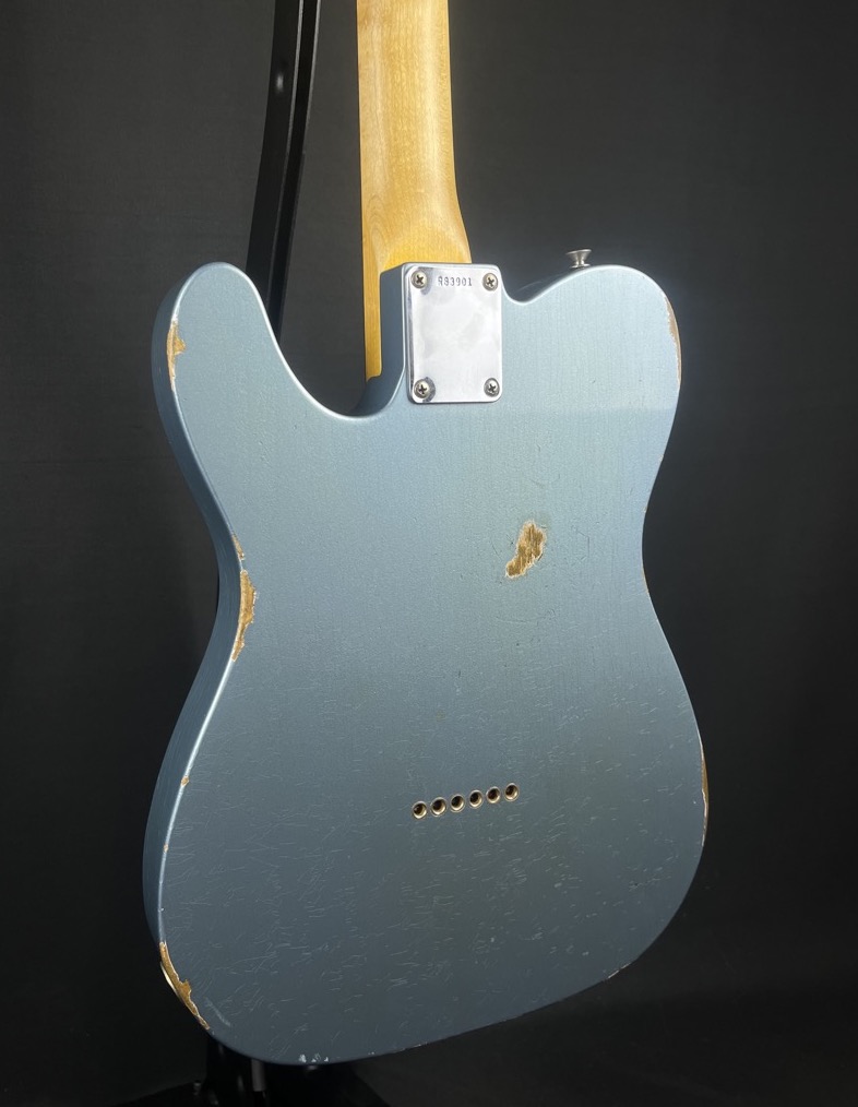 Fender Custom Shop USED Fender 2015 Custom Shop '63 Telecaster Relic Ice Blue Metallic w/OHSC - Used