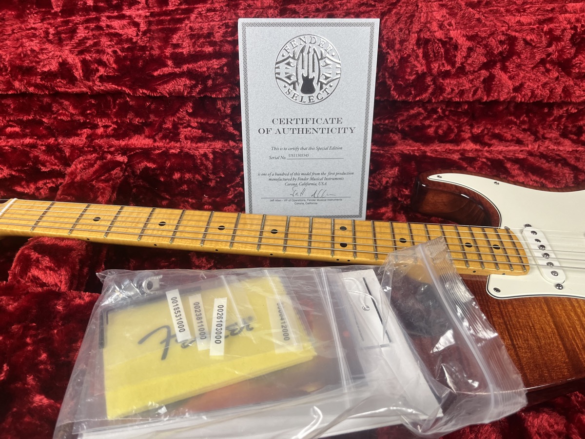 Fender USED Fender 2011 American Select Series Stratocaster Maple Neck w/OHSC - Used