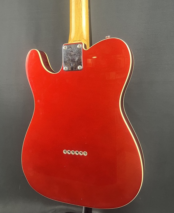 Fender USED Fender Japan 1989 TL-62 Telecaster Custom Candy Apple Red w/case - Used