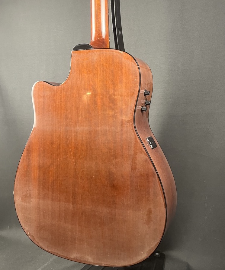 Yamaha USED Yamaha FG411-SC Acoustic Electric Dreadnought - Used